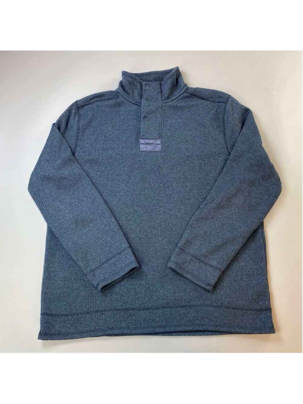 Field & Stream Sweater Blue Mens XL Ribbed Classic Heritage Nautical Preppy